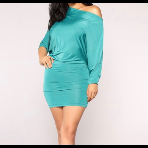 Fashion Nova Unbalanced Dress